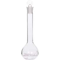 Cole-Parmer Class A Volumetric Flask with Glass Stopper, 50 mL; 2/PK