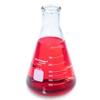 Lot De 24 Fioles Erlenmeyer PC 125 ML Avec Bouchon DuoCap - Pour Labo, Polycarbonate, Graduées