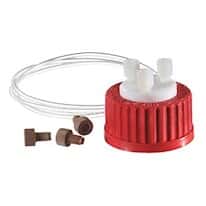 Distillation Apparatus Cap, Three Hole Delivery, 45 mm