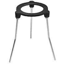 Cole-Parmer TRS3X6   Tripod Bunsen Burner Stand, Cast Iron, 3 1/2" Ring, 6" Height