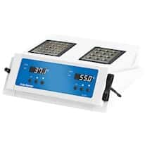 Cole-Parmer BH-200DC-2-HT Dual Control Digital 2-Block Heater, 200°C; 230 VAC