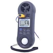 Cole-Parmer Environmental Meter; Wind Speed, Humidity, Temperature, and Light Meter