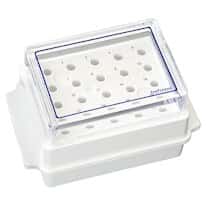 Cole-Parmer Benchtop Reversible Cooler Rack, 0 °C (32 °F), 0.5 to 2 mL, PC