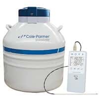 Cole-Parmer 95L Storage Dewar, TraceableLIVE® Bundle