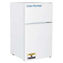 Cole-Parmer General Purpose Freestanding  Dual Temperature Refrigerator/Freezer, Solid Door, 3 cubic ft, 120V