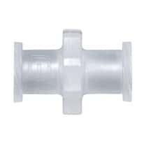 Cole-Parmer Luer Fitting, Straight Union, Natural Kynar®, Cleanroom Packed, Female Luer; 10/Pk