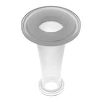 Cole-Parmer Sanitary Fitting, Straight Reducer, Polypropylene, 1" Ladish x 3/4" Mini; 1/Each