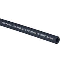 Cole-Parmer TPE Tubing, Black, 5/8" ID x 13/16" OD; 25 Ft