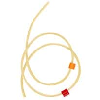 Cole-Parmer Solvent-Resistant PVC 2-Stop Pump Tubing, 0.19 mm, Orange/Red; 12/Pk