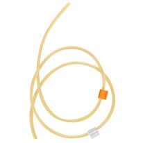 Cole-Parmer Solvent-Resistant PVC 2-Stop Pump Tubing, 0.64 mm, Orange/White; 12/Pk