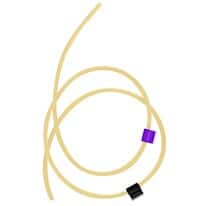 Cole-Parmer Pharmaprene® 2-Stop Pump Tubing, 2.29 mm, Purple/Black; 12/Pk