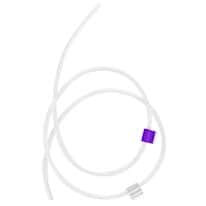 Cole-Parmer PVC 2-Stop Pump Tubing, 2.79 mm, Purple/White; 12/Pk