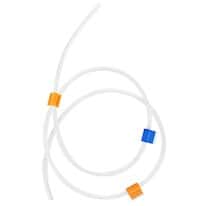 Cole-Parmer PVC 3-Stop Pump Tubing, 0.25 mm, Orange/Blue; 12/Pk