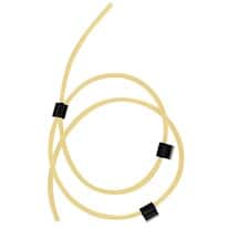 Cole-Parmer Pharmaprene® 3-Stop Pump Tubing, 0.76 mm, Black/Black; 12/Pk