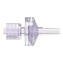 Cole-Parmer Luer Check Valve, Gamma-Stable Natural Polycarbonate, Locking Male x Male Slip; 10/Pk