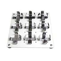 Cole-Parmer Platform for Slow-Speed Orbital Shakers, Holds Nine 125 mL Flasks