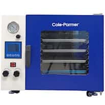 Cole-Parmer OVV-400B-50 Botanical Vacuum Oven with 6 Shelves, 50 L; 220 VAC, EU UK Detachable cord