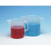 Cole-Parmer Polypropylene Graduated Low-Form Beaker with Handle, 1000 mL