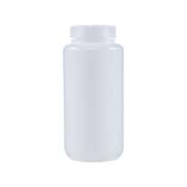 Cole-Parmer Wide-Mouth Transport Plastic Bottle, HDPE, 1000mL; 6/PK
