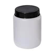 Cole-Parmer Cylindrical Jar, HDPE; 250 mL; 10/pk