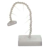 Flexible arm probe holder organizer 18, White