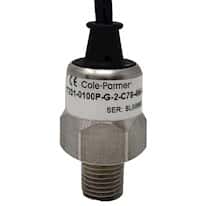 Cole-Parmer Stainless Steel Pressure Transmitter, 200 psig, 4-20 mA Out; 0.5%