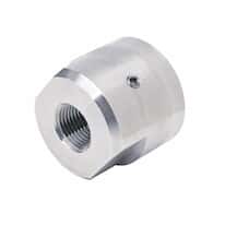 Cole-Parmer SS, 1/4" NPT (f) X 1/4" NPT (f), VAC To 500 PSI