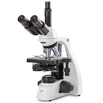 Cole-Parmer MSU-400 Compound Trinocular Microscope, 10/20/40/100x, Phase Contrast Plan; 100-240 VAC