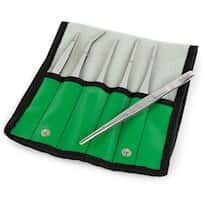 AmScope™ High Precision Tweezer Set in Vinyl Pouch, 6 Piece Set 