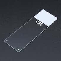 Cole-Parmer Microscope Slides, White-Frosted, Ground Edges, 45° Corners; 50/PK