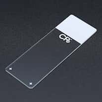 Cole-Parmer Microscope Slides, Positive Charged, White-Frosted, 45° Corners; 72/PK