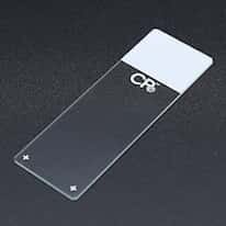 Cole-Parmer Microscope Slides, Cytology Adhesive, White-Frosted, 45° Corners; 72/PK