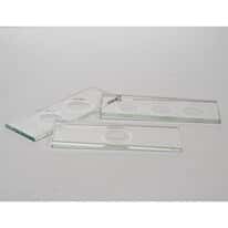 Cole-Parmer Concavity Microscope Slides, Glass, 3 mm Thick, 3 Concavities; 12/Pk