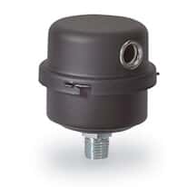 Inlet filter/silencer assembly, 1/2" NPT(M), 12 cfm, Paper
