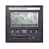 Cole-Parmer 2 Channel Electronic Paperless Recorder, 100 to 240 VAC