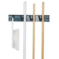 Roll N' Grip Brush and Broom Holder, 18" L, 3 Grips; 1/Pk