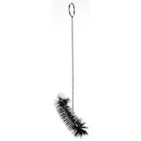 Natural Tufted-Head Brush, 19.5" Handle x 4"L x 1.75" Diameter; 12/Pk