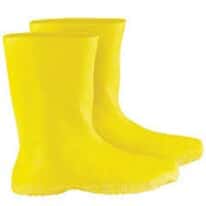 Boot Covers, Latex, Yellow, X-Large; 1 Pair