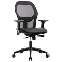 Cole-Parmer Ergonomic Mesh Back Chair With Supernova™ Seat, Carbon Gray
