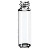 Cole-Parmer Headspace Vial, Glass, 18 mm, Screw Neck, Round Bottom, 20 mL; 1000/pk