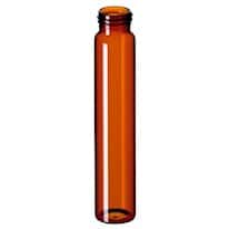 Cole-Parmer EPA Screw Neck Vial, 60 mL,  24mm, Amber Glass; 100/PK