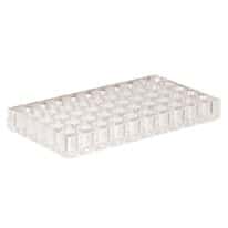 Cole-Parmer Vial Rack, Acrylic; holds 50 vials up to 12mm Diameter