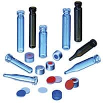 Cole-Parmer Silver Aluminum Crimp Cap, 8 mm Dia., Silicone/PTFE Septum; 1000/PK