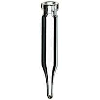 Cole-Parmer Crimp Vial, Glass, 0.7 mL, 8 mm, Conical Bottom; 1000/pk