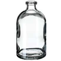 Cole-Parmer Crimp Vial, Glass, 100 mL, 20 mm; 1056/pk
