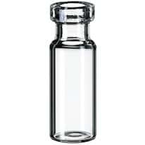 Cole-Parmer Crimp Vial, Glass, 2 mL, 11 mm, Wide Opening; 1000/pk