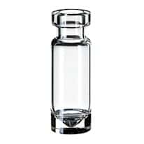 Cole-Parmer Crimp Vial, Glass, 1.1 mL, 11 mm, High Recovery; 1000/pk