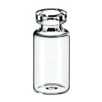 Cole-Parmer Crimp Vial, Glass, 2 mL, 13 mm; 1000/pk
