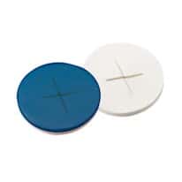 Cole-Parmer Silicone/PTFE Septum with Cross Slit, 12 mm; 1000/pk