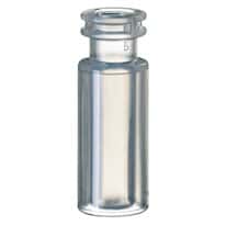 Cole-Parmer Snap/Crimp Vial, Polypropylene, 0.7 mL, 11 mm, Fused Insert; 1000/pk